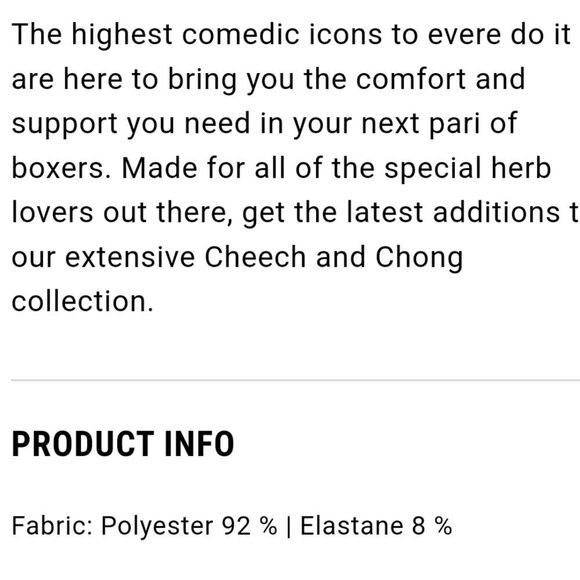 ODD Stand Out & Be Odd Cheech & Chong Boxer Briefs - Picture 3 of 3